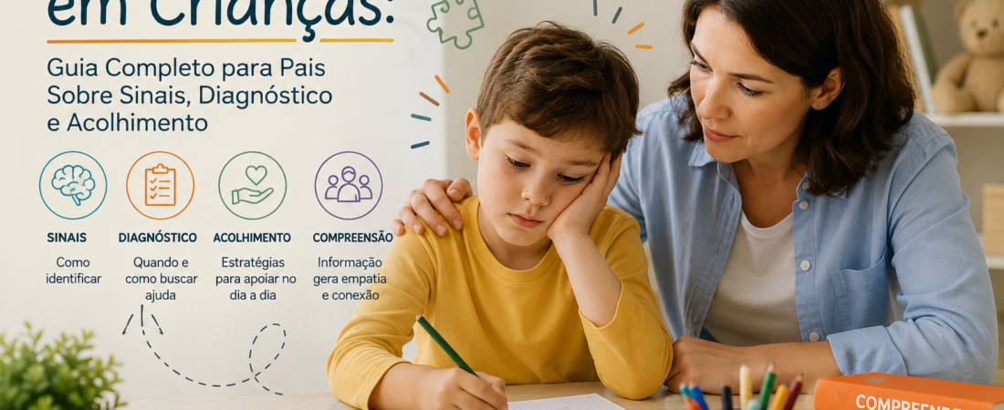 TDAH em Crianças: Guia Completo para Pais Sobre Sinais, Diagnóstico e Acolhimento