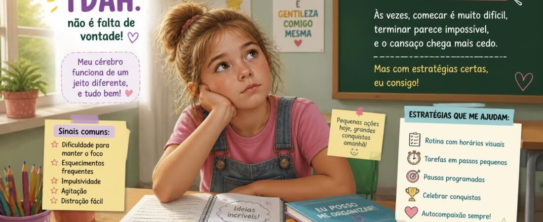 TDAH ou Preguiça? Como Diferenciar o Comportamento do Seu Filho