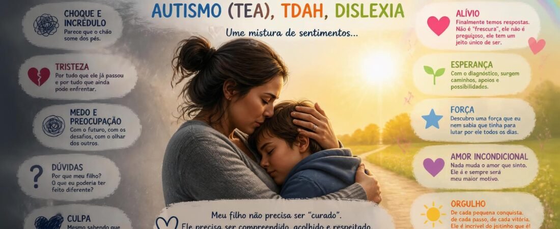 O Que Sinto Quando Meu Filho Recebe um Laudo? Acolhendo o Luto e a Esperança