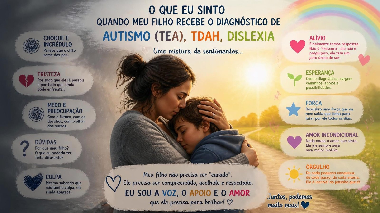 O Que Sinto Quando Meu Filho Recebe um Laudo? Acolhendo o Luto e a Esperança