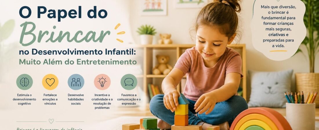 O Papel do Brincar no Desenvolvimento Infantil: Muito Além do Entretenimento