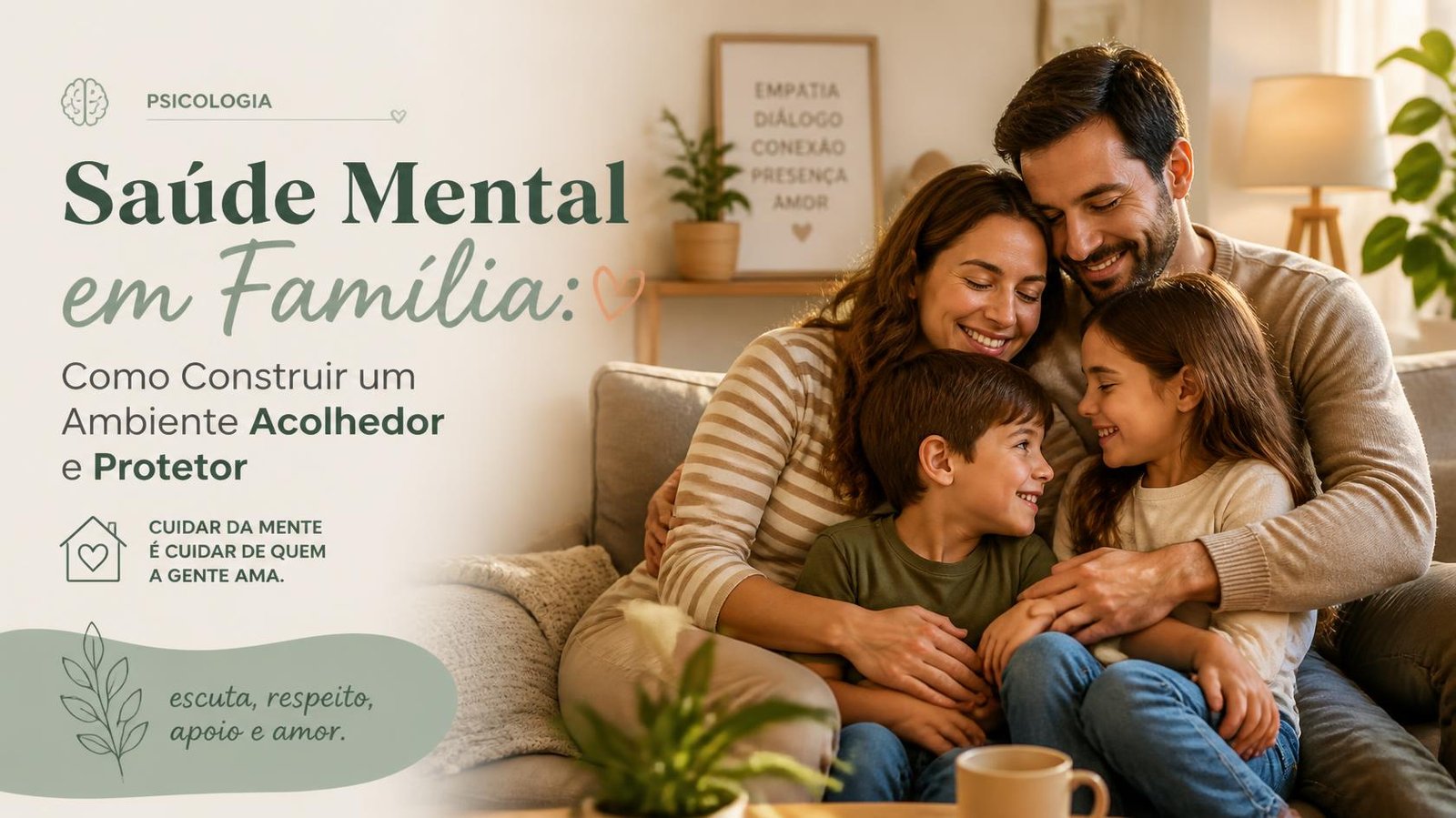 Saúde Mental em Família: Como Construir um Ambiente Acolhedor e Protetor no Seridó